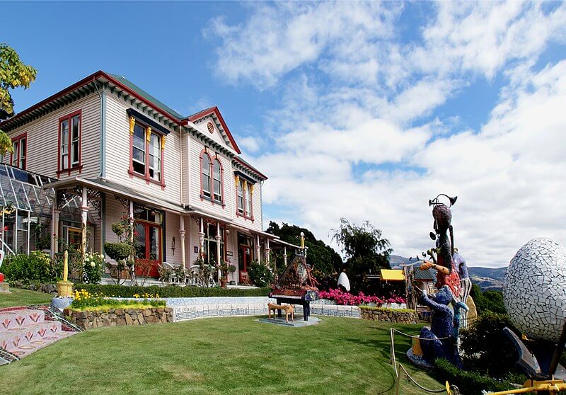 The Giant's House in Akaroa, New Zealand