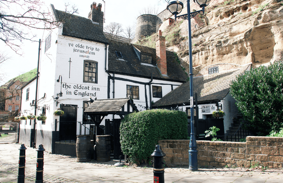 Historic pub in Nottingham