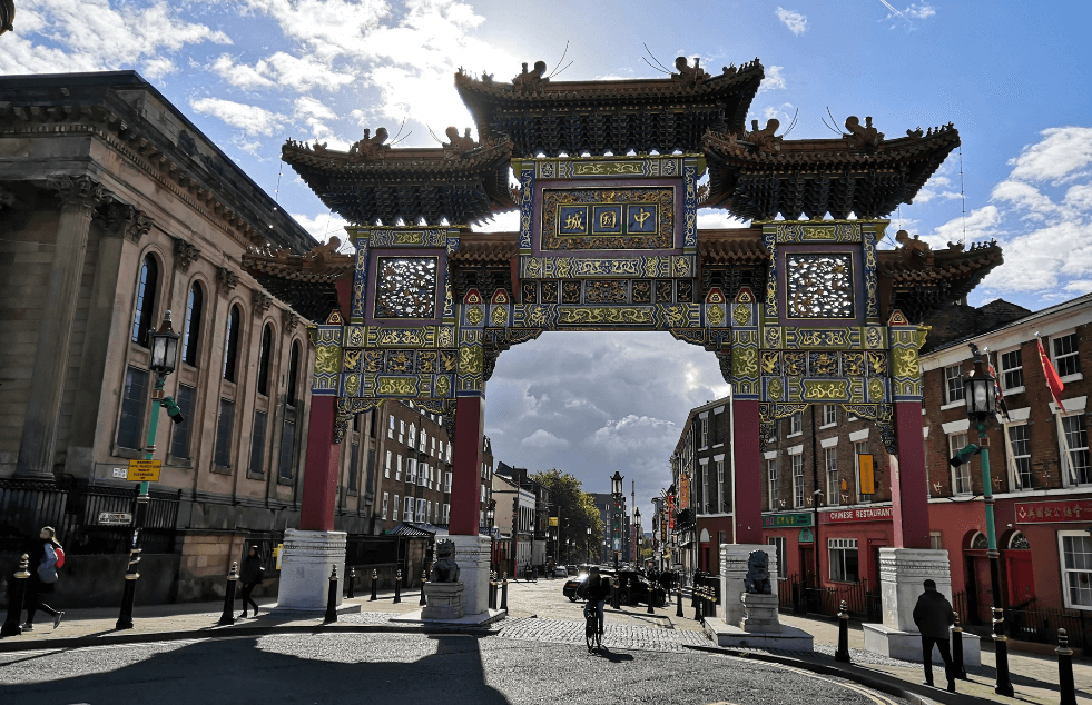 The gates of Chinatown