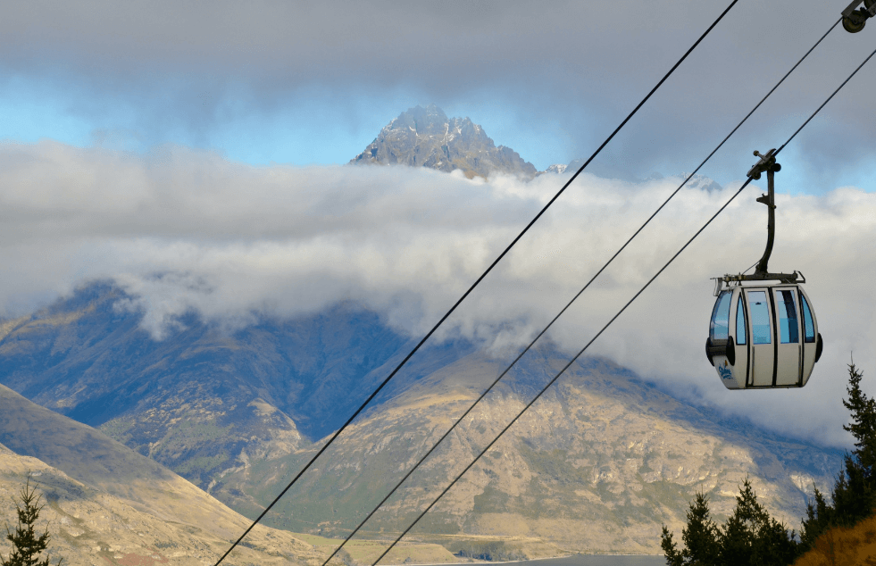 The gondola experience in Queenstown