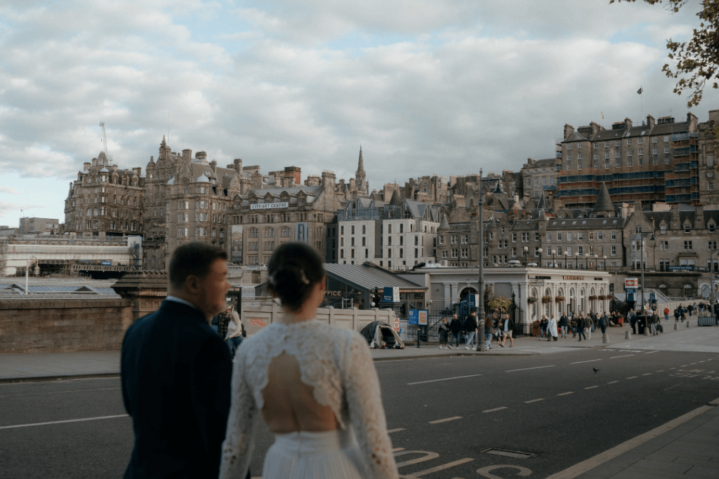 Ksenia's elopement in Edinburgh