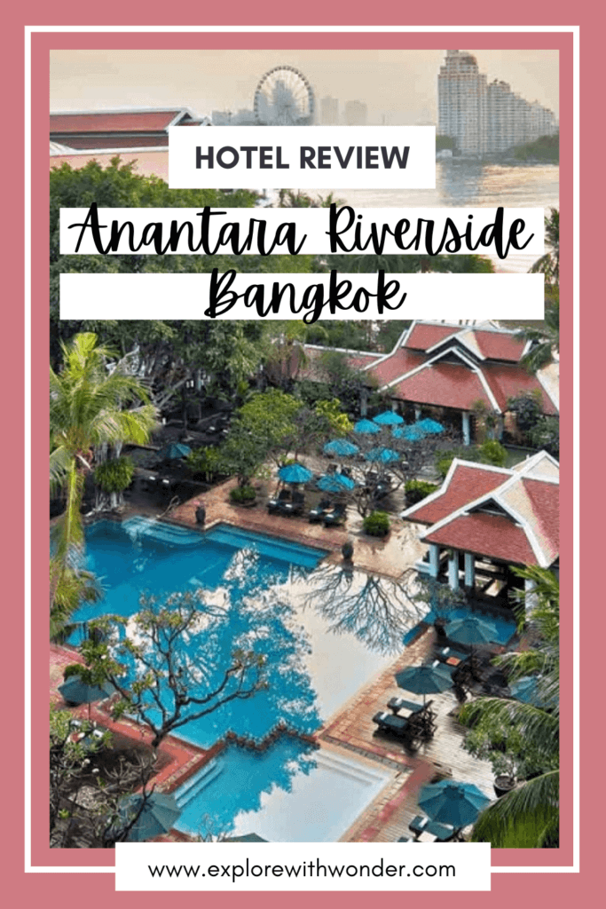 Anantara Riverside Bangkok Review Pinterest Pin