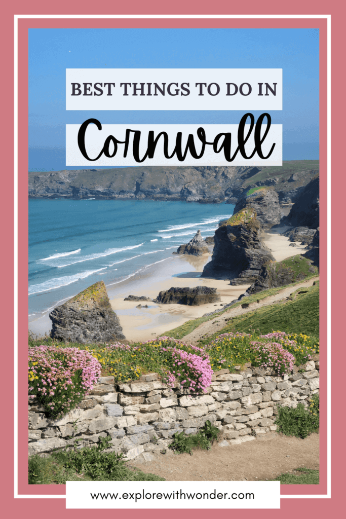 The best things to do in Cornwall Pinterest pin