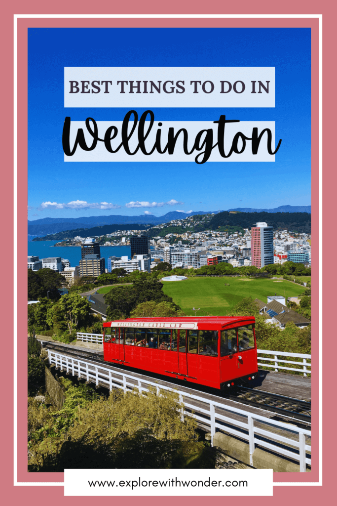 The best things to do in Wellington Pinterest pin