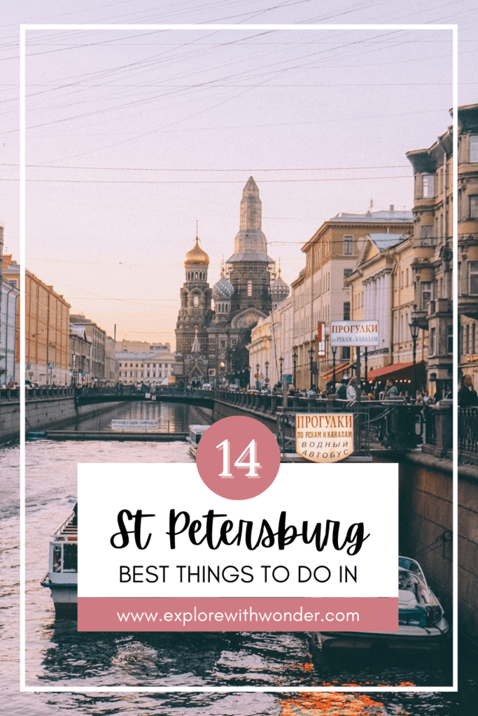 The Best Things to Do in Saint-Petersburg Pinterest Pin