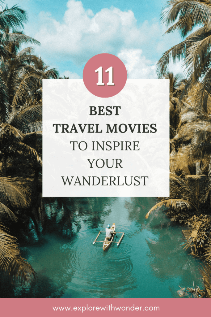 The best travel movies Pinterest pin