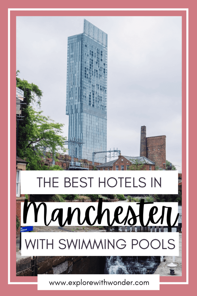 The best hotels in Manchester City Centre with swimming pools Pinterest Pin