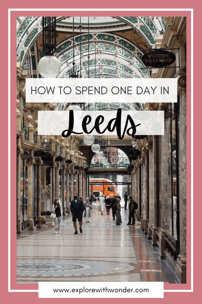 One Day in Leeds Pinterest Pin