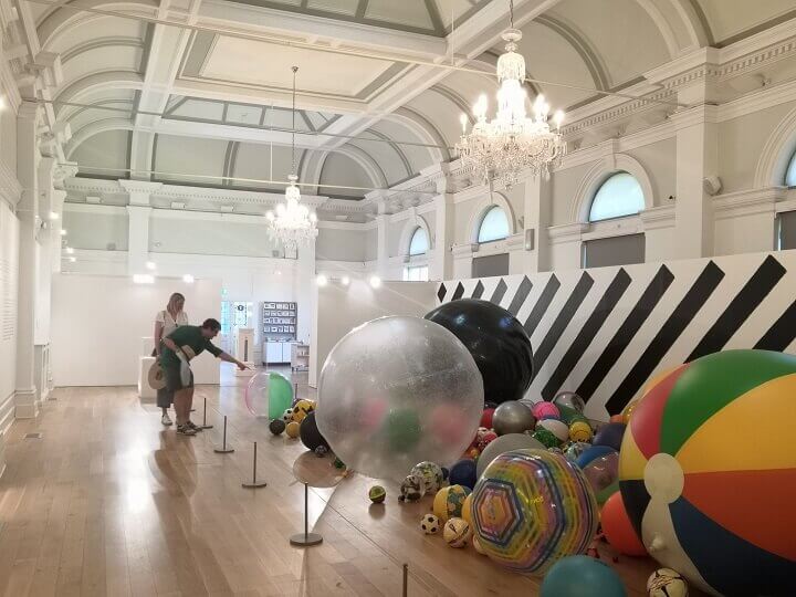 The Martin Creed exhibition at the Mercer Art Gallery