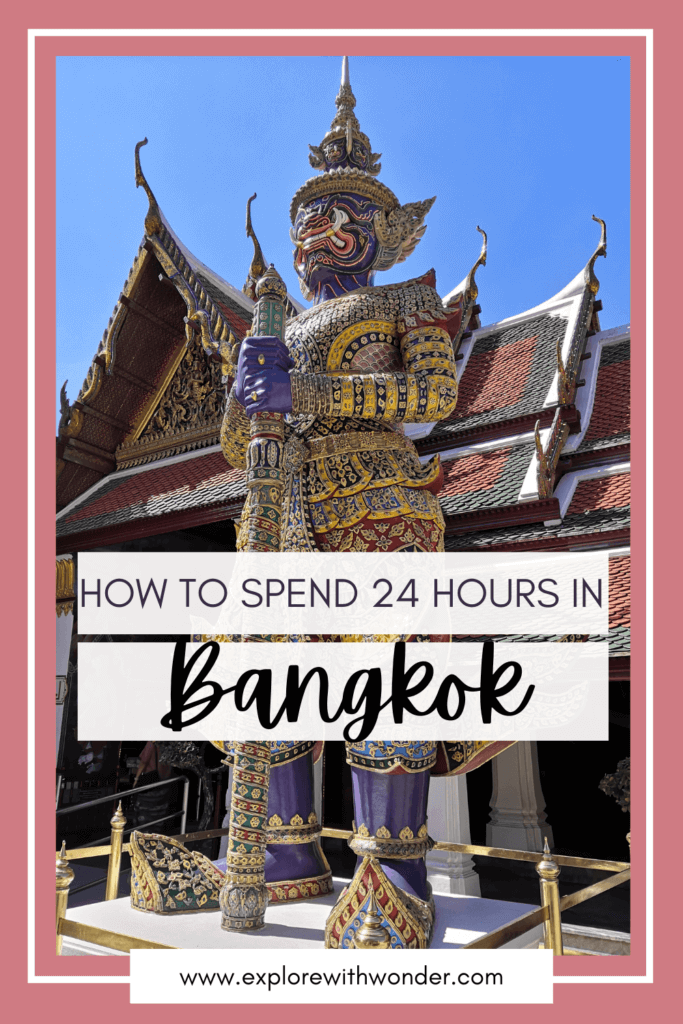 24 Hours in Bangkok Pinterest Pin