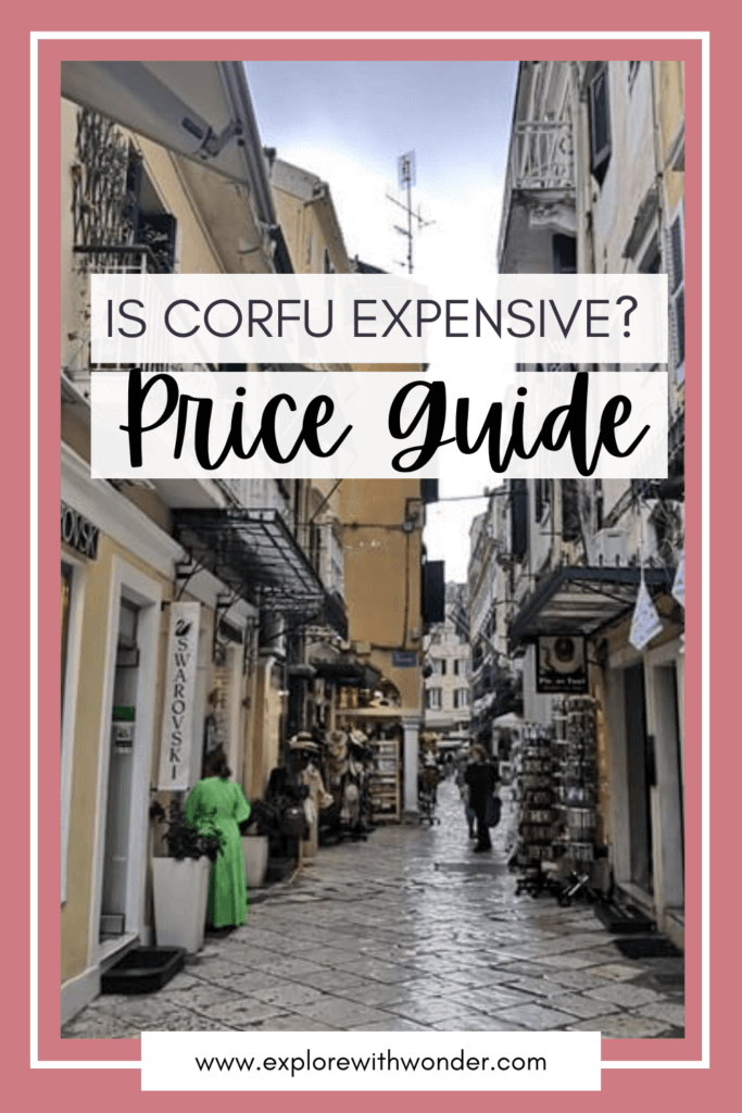 Is Corfu Expensive Pinterest Pin