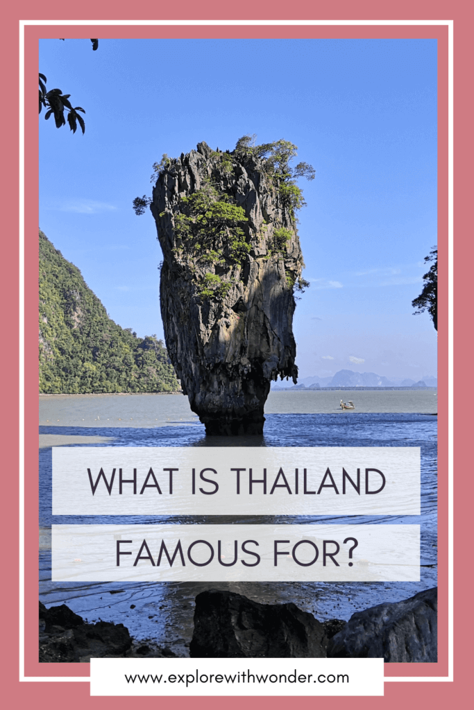 What is Thailand famous for Pinterest pin