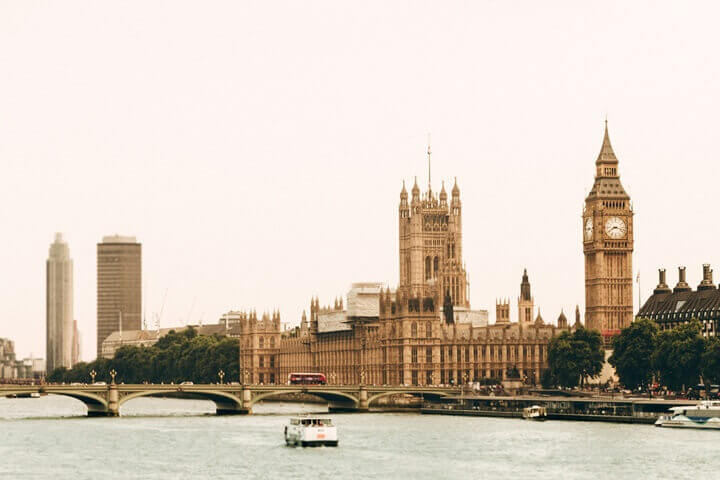 The Houses of Parliament and Big Ben are the two historic icons that London is famous for