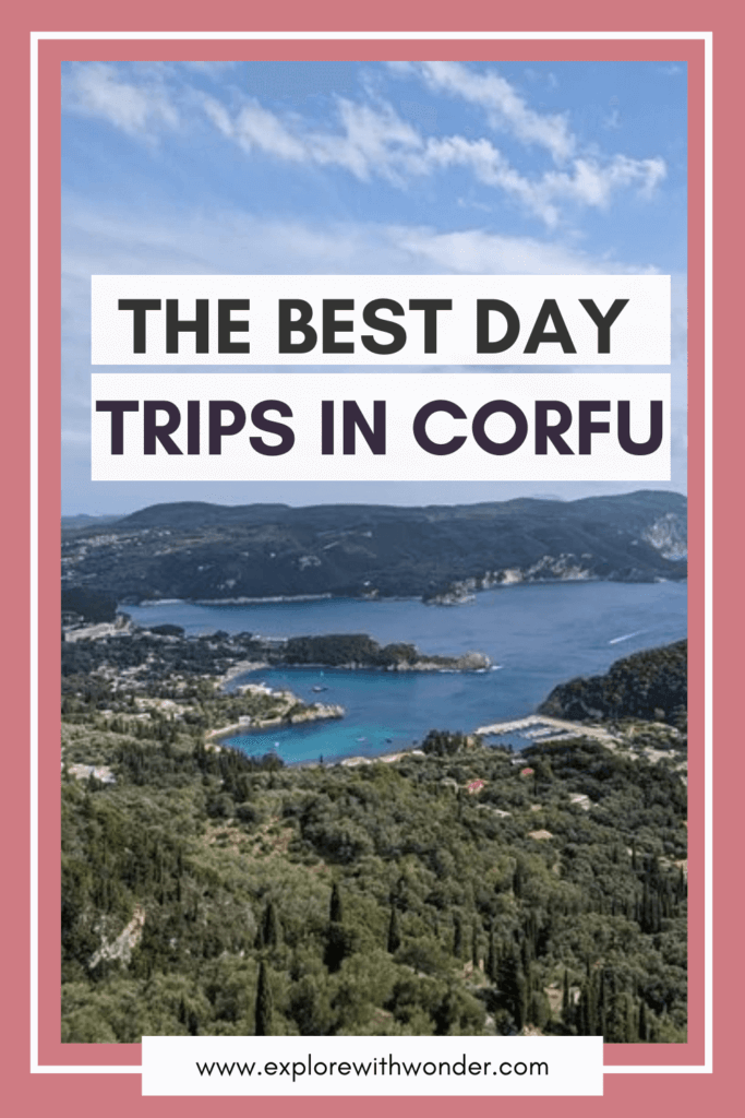 The Best Corfu Day Trips Pinterest Pin